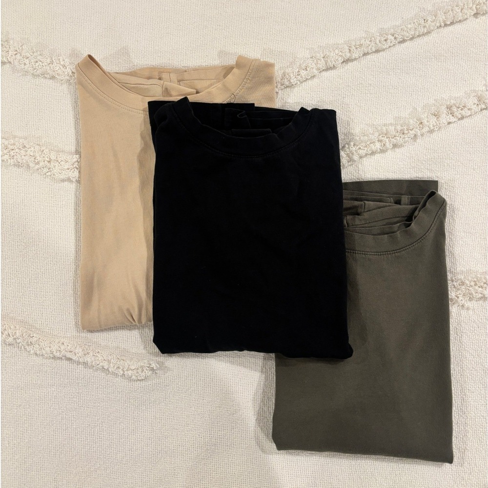 Target A New Day Muscle Tee Bundle XS Neutral Basic Minimalist Layering